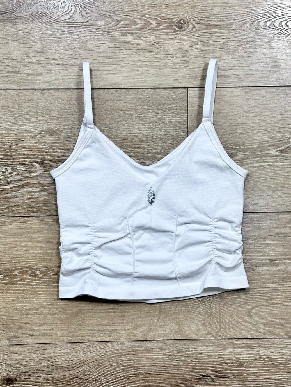 FP Movement Good Karma Ruched Cropped Tank Top - Picture 11 of 12